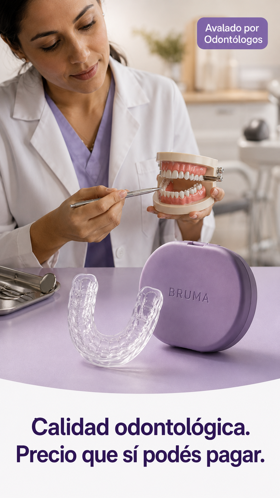 BRUMA® l ¿Te despertás con la mandíbula tensa o dolor de cabeza? l BRUMA fue creado para vos.